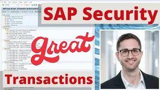 SAP Security - The most important Transactions