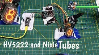 Nixie Tube Driver using HV5222