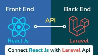 Laravel API With React JS | Connect React Js with Laravel API | Laravel And React JS | Ajay yadav