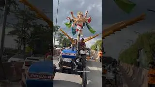 Ganesh idol transport From Hyderabad to Nalgonda #ganesh #ganeshidol #ganesh2024 #ytshort #trending