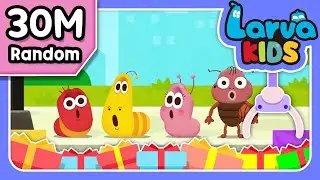 Larva Kids I ANIMAL FRIENDS I 30 minutes a day! Random Play .38 I CABLE TV VOD