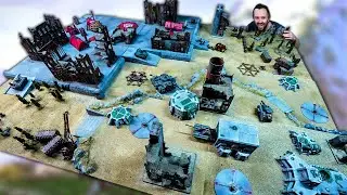 I made a MASSIVE Warhammer 40k Gaming Board