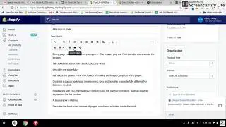 Shopify Product Descriptions - Ideas for better product descriptions.