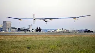 Arranca histórico vuelo de avión solar