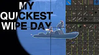 My Quickest Wipeday - Rust Console