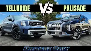 2023 Hyundai Palisade vs 2023 Kia Telluride