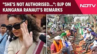 Kangana Ranaut Latest News | BJP On Kangana Ranaut's Farmers' Protest Remarks: "She's Not..."