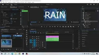 How to make a Transparent Glass Text effect in Adobe Premiere Pro | Complete Beginners Tutorial |