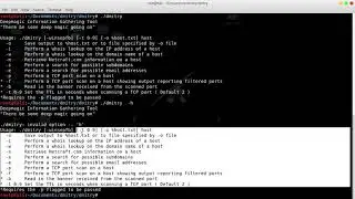 How To Install dmitry information Gathering Tool