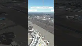 KJFK Airport - Terrain Level of Detail (MAX vs LOW) - Microsoft Flight Simulator #shorts