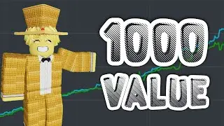 How To Get To 1,000 Value In Roblox Trading!