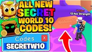 SECRET WORLD 10 CODES IN ARM WRESTLE SIMUALTOR Roblox