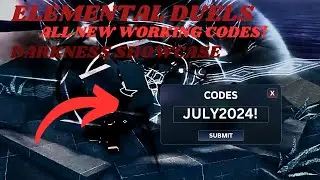 ROBLOX Elemental Duels All New Working Codes! | Darkness Showcase (GAMEPLAY)