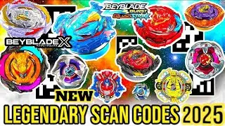 BEYBLADE BURST SCAN CODES LEGENDARY 2024 | BEYBLADE BURST APP NEW