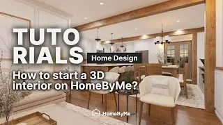 Discover our new user experience on HomeByMe: How to start your 3D interior?