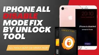 iPhone is Disable solution by Unlock tool done icloud problem fix