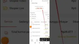 Cara Lihat Jumlah Penghasilan Komisi yang Diterima Shopee Affiliate Program Terbaru