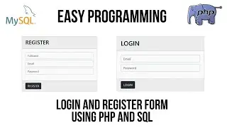 How to make a PHP Login System || Part 3 || HTML PHP SQL BOOTSTRAP