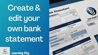 Bank Statement Editing: Enhance Your Financial Records Like a Pro