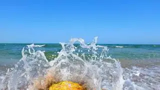 Летний отдых на море  Свежий воздух, чистая вода  Реакс  4К