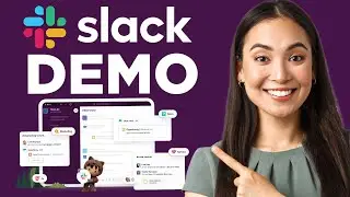 Slack Demo 2024 for Small Business - Communication & Project Management