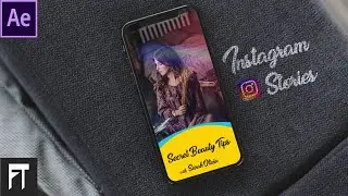 Minimal Modern Instagram Stories | After Effects Tutorial | Animate Instagram Stories