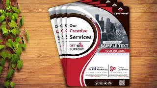 Flyer Design in Illustrator cc || How to Design a Flyer || Professional Flyer Design