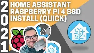 Home Assistant Raspberry Pi 4 SSD Install (QUICK)