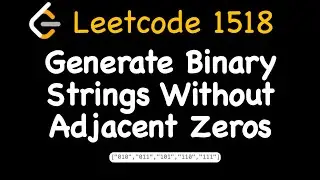 Leetcode 3211: Generate Binary Strings Without Adjacent Zeros