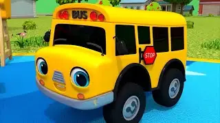 Baby Toddler Songs - Wheels on the Bus - Nursery Rhymes & Kids Songs