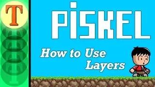 How to Create Pixel Art and Animations with Piskel Tutorial 4 - How to Use Layers