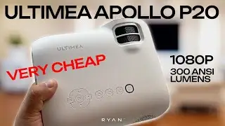 ULTIMEA APOLLO P20. SUPER CHEAP BUT ANY GOOD? 1080p, 300 ANSI Lumens - PROJECTOR REVIEW (2023)
