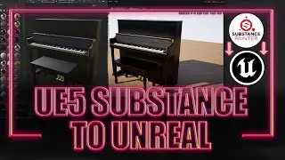 Substance to Unreal  in 40 seconds!