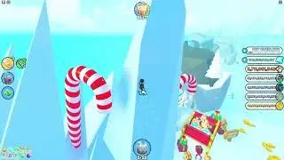 How to get on top of the NORTH POLE in Pet Simulator X Roblox