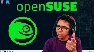 Este é o OPENSUSE Linux