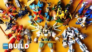 LEGO Speed Build! 2019-2023 All NINJAGO Titan Mech Compilation!  | LEGO NINJAGO | Beat Build