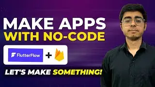 FlutterFlow with Firebase | Make apps without coding! | NoCode