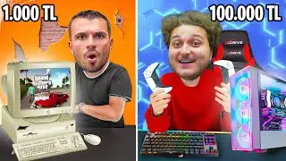 1.000 TL VS 100.000 TL’ LİK OYUNCU ODASI !? w/@MesutCanTomay