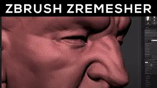 Zbrush Zremesher and Project All Character Creation Guide: Intro to PBR Assets for Games | 5.1