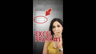 ALL VALUES ERASED! Excel Prank Part 1 #Shorts