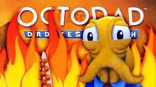 Octodad (ФИНАЛ) ПАПА ОСЬМИНОГ в ОГНЕ игра про СМЕШНОГО ОСЬМИНОГА