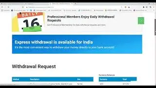 Live Withdrawal Funds from Freelancer com To Bank Account