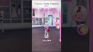 Styling CAKE FLAVORS THEME on DRESS TO IMPRESS | Play DTI with Me! #dresstoimpress #roblox #dti