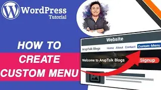 How to Add Custom Links to WordPress Menu | WordPress Tutorial | Create Custom Menu in WordPress