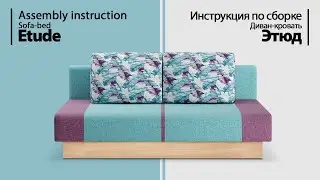 Assembly instruction sofa-bed Etude