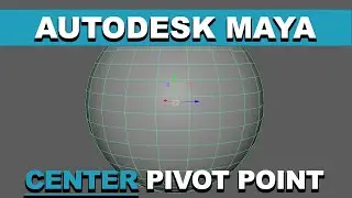 How to Center Pivot Point in Autodesk Maya (Easy Tutorial)