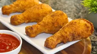 KFC  Style chicken drumsticks for dinner||