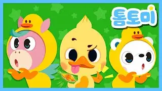 아기오리🐤 | 꽥꽥꽥! 귀여운 아기오리들의 아빠, 엄마 찾기🔍 | 동물동요 | 인기동요 | 톰토미 (TOMTOMI)