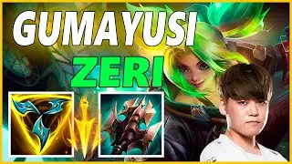 ⚡GUMAYUSI ZERI ADC GAMEPLAY⚡SEASON 12 LEAGUE OF LEGENDS