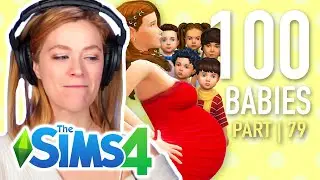 Single Girl Is Nearing The End of The 100 Baby Challenge In The Sims 4 | Part 79